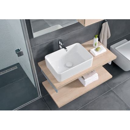 JIKA H8184230001121 - Galda virsmas izlietne CUBITO 50x35 cm keramika/balta
