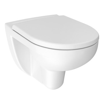JIKA H8213840000001 - Pie sienas stiprināms tualetes pods LYRA keramika/balta