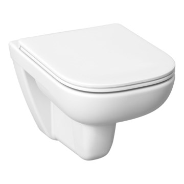 JIKA H8666140000001 - Sienā montējams WC DEEP, keramika/balta + tualetes sēdeklis SoftClose DEEP, duroplasts/balts
