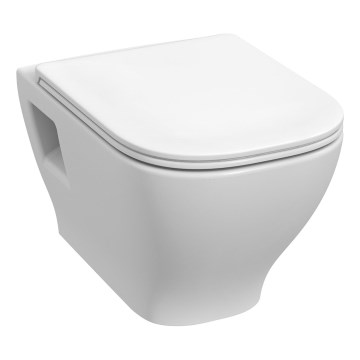JIKA H8666160000001 - Sienas WC DEEP keramika/balta + tualetes sēdeklis SoftClose DEEP duroplasts/balts