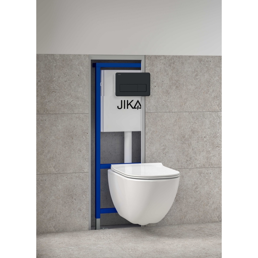 JIKA H8956520000001 - Iebūvējamais modulis piekaramajai tualetei ar bidē sagatavi