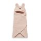 Jollein - Bērnu ietinamā sega fleece Bunny 100x105 cm Pale Pink