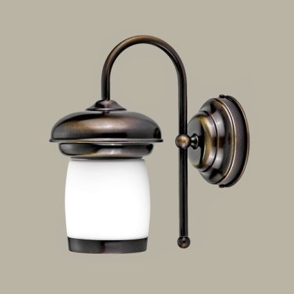 JUPITER 1265-LIVK - Sienas gaismeklis LIV 1xE27/60W patina