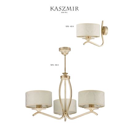 JUPITER 1276-KSKE - Sienas lampa KASZMIR 1xE27/60W