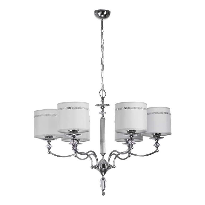 Jupiter 1426- Lustra uz ķēdes HILTON 6xE27/60W/230V