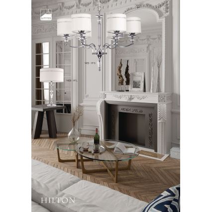 Jupiter 1426- Lustra uz ķēdes HILTON 6xE27/60W/230V