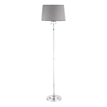 Jupiter 1609 - EG P CH - Kristāla grīdas stāvlampa EGIDA 3xE27/60W/230V