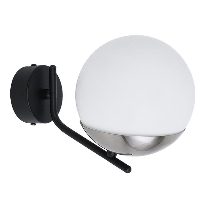 Jupiter 1725 - Sienas lampa SANTA 1xE14/40W/230V spīdīgi hromēts