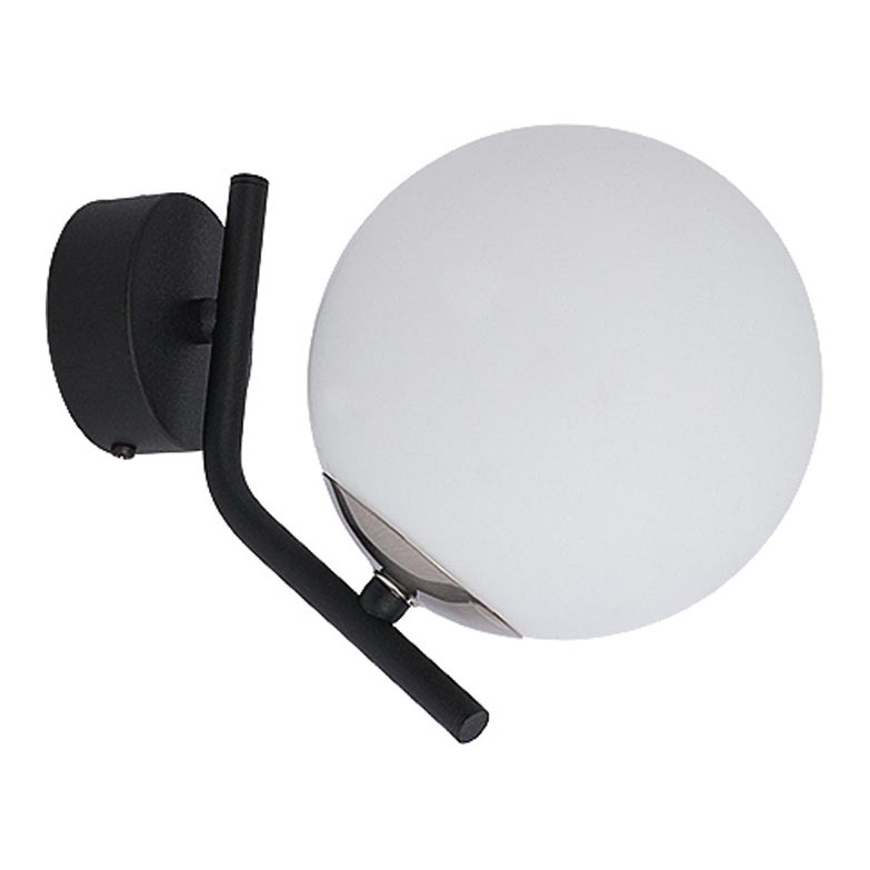Jupiter 1738 - Sienas lampa TIM 1xE14/40W/230V matēts hroms