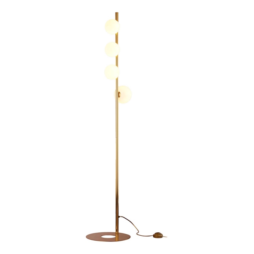 Jupiter 1924 - Grīdas stāvlampa TAIDA 4xG9/40W/230V misiņa