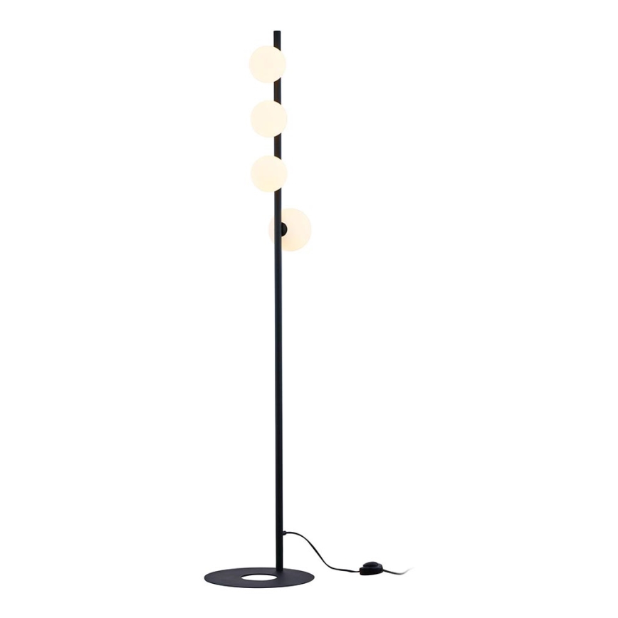 Jupiter 1929 - Grīdas stāvlampa TAIDA 4xG9/40W/230V melna