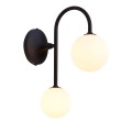 Jupiter 1949 - Sienas lampa SELEN 2xG9/40W/230V melna