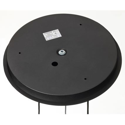 Jupiter 2013 - Lustra ar auklu ALAS 3xGU10/10W/230V melna/zelta