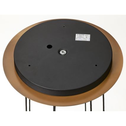 Jupiter 2021 - Lustra ar auklu ALAS 7xGU10/10W/230V zelta