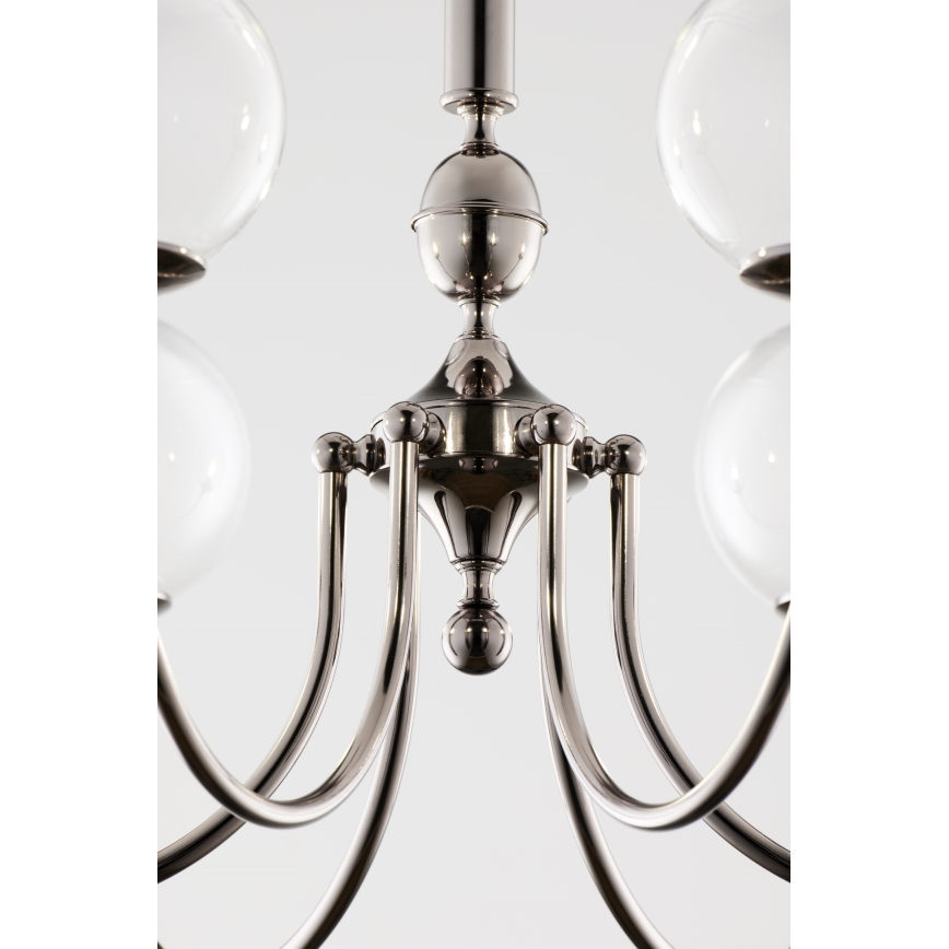 Jupiter 2022 - Lustra ar ķēdi BRILLANTE 6xG9/10W/230V spīdīgi hromēts