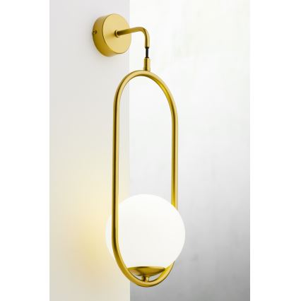 Jupiter 2043 - Sienas lampa IGON 1xE14/40W/230V zelta