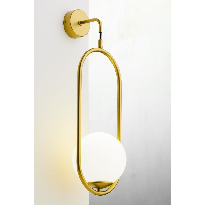 Jupiter 2043 - Sienas lampa IGON 1xE14/40W/230V zelta