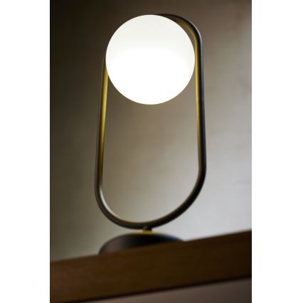 Jupiter 2044 - Galda lampa IGON 1xE14/40W/230V melna
