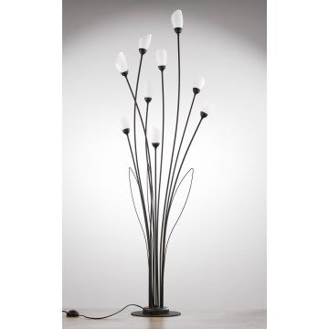 Jupiter 2058 - Stāvlampa GLORIOSA 9xG9/14W/230V melna