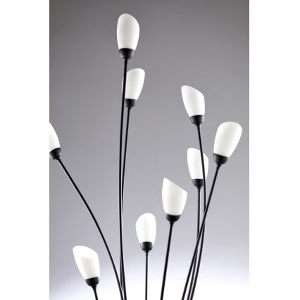 Jupiter 2058 - Stāvlampa GLORIOSA 9xG9/14W/230V melna