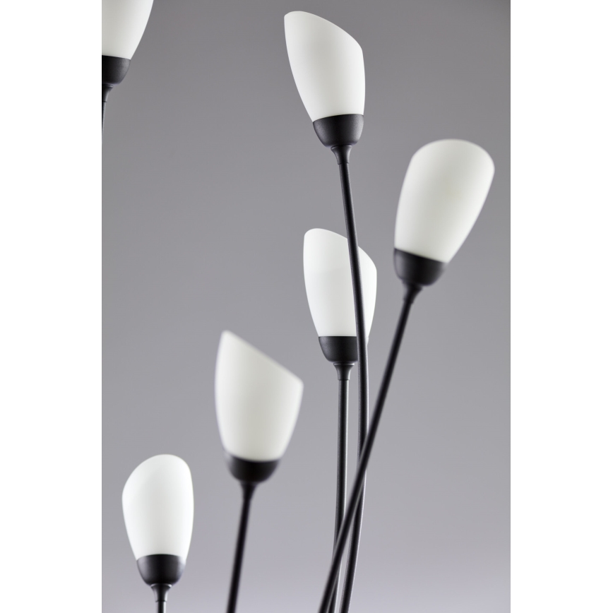 Jupiter 2058 - Stāvlampa GLORIOSA 9xG9/14W/230V melna