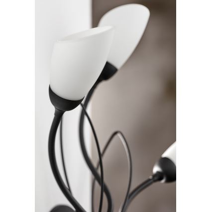 Jupiter 2059 - Sienas gaismeklis GLORIOSA 3xG9/14W/230V melns