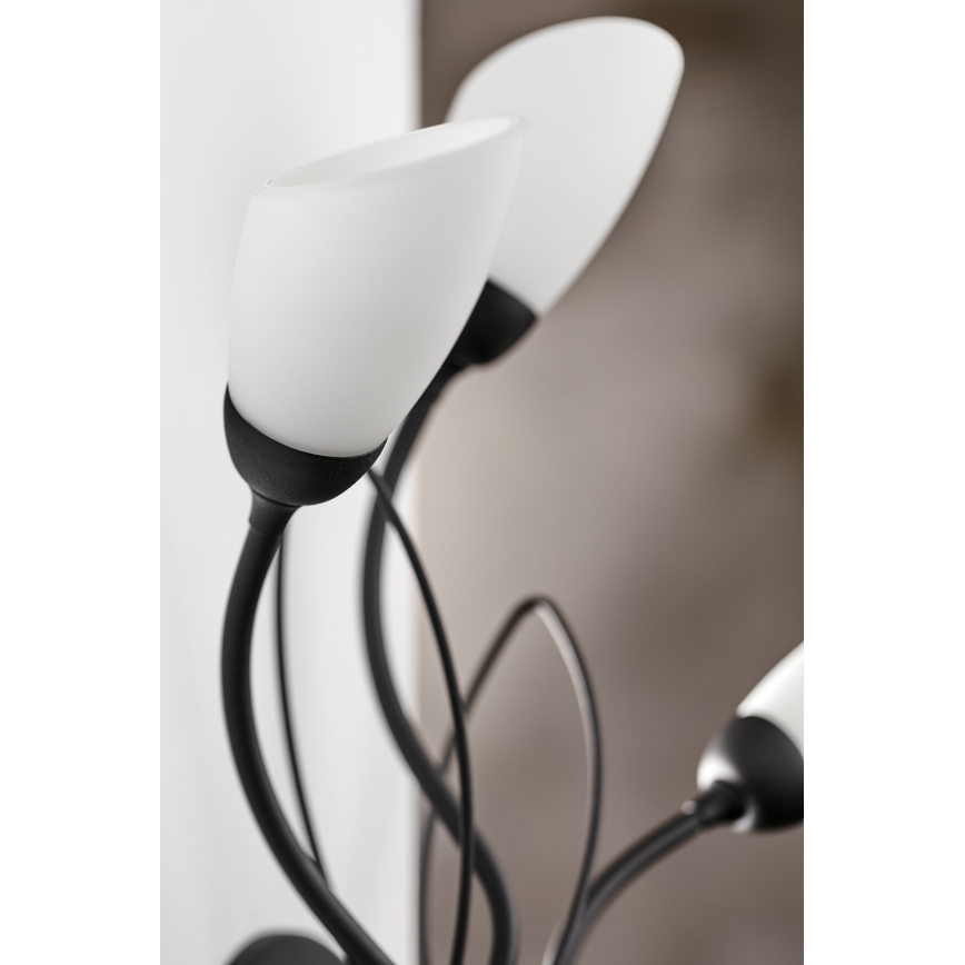 Jupiter 2059 - Sienas gaismeklis GLORIOSA 3xG9/14W/230V melns