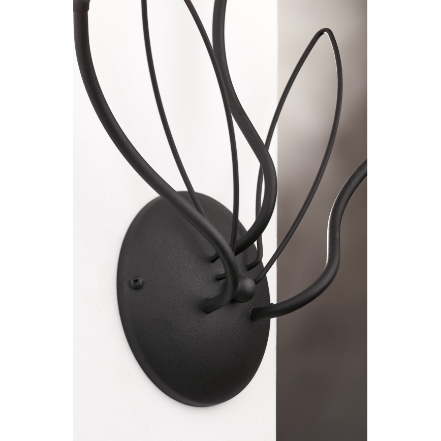 Jupiter 2059 - Sienas gaismeklis GLORIOSA 3xG9/14W/230V melns