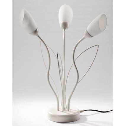 Jupiter 2060 - Galda lampa GLORIOSA 3xG9/14W/230V krēmkrāsas