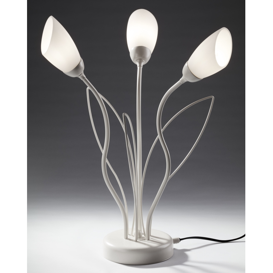 Jupiter 2060 - Galda lampa GLORIOSA 3xG9/14W/230V krēmkrāsas