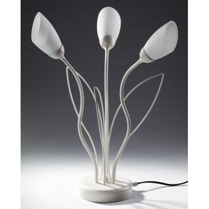 Jupiter 2060 - Galda lampa GLORIOSA 3xG9/14W/230V krēmkrāsas