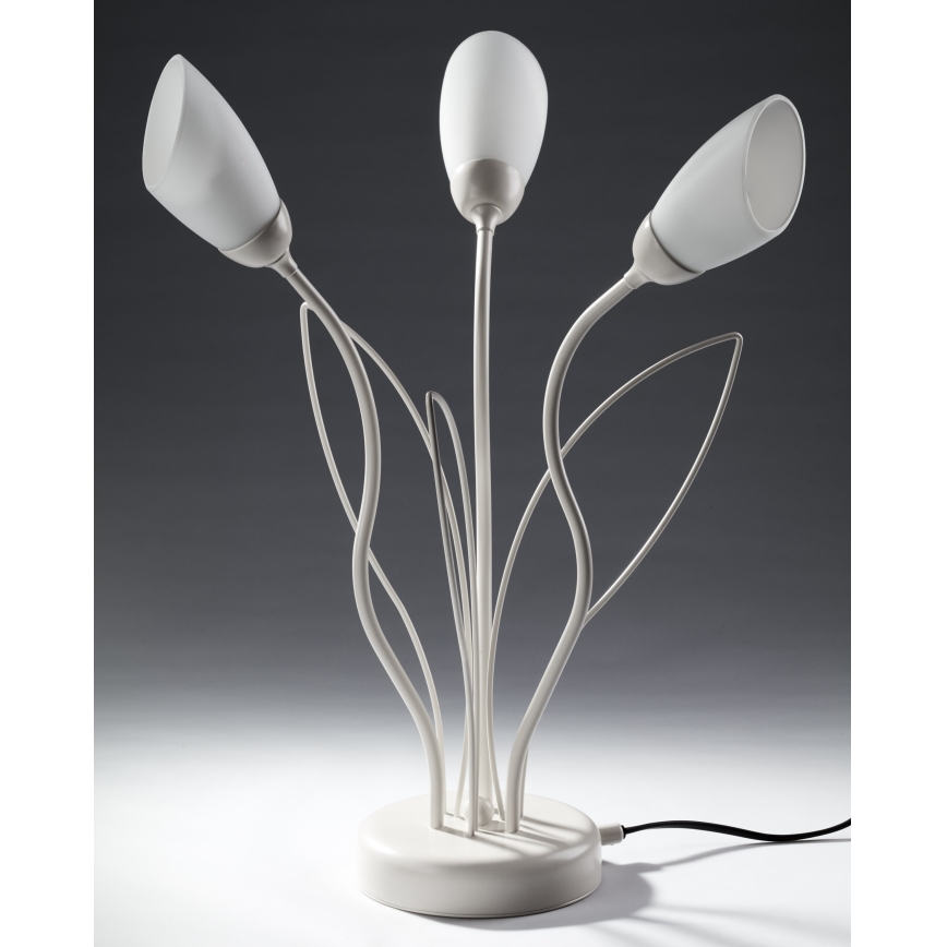 Jupiter 2060 - Galda lampa GLORIOSA 3xG9/14W/230V krēmkrāsas