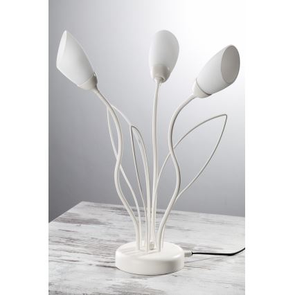 Jupiter 2060 - Galda lampa GLORIOSA 3xG9/14W/230V krēmkrāsas