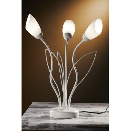 Jupiter 2060 - Galda lampa GLORIOSA 3xG9/14W/230V krēmkrāsas