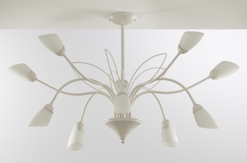 Jupiter 2061 - Lustra uz stieņa GLORIOSA 10xG9/14W/230V krēmkrāsas