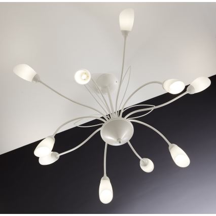 Jupiter 2061 - Lustra uz stieņa GLORIOSA 10xG9/14W/230V krēmkrāsas