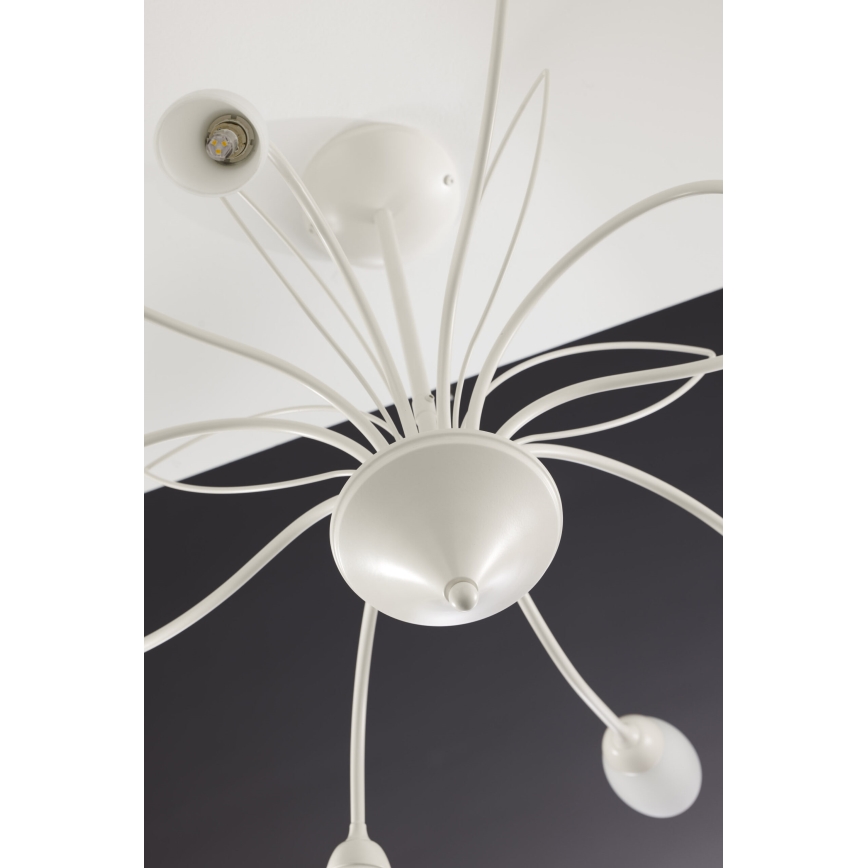 Jupiter 2061 - Lustra uz stieņa GLORIOSA 10xG9/14W/230V krēmkrāsas