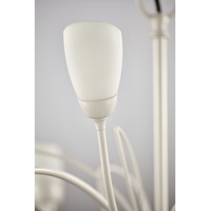 Jupiter 2062 - Lustra ar ķēdi GLORIOSA 15xG9/14W/230V krēmkrāsaina