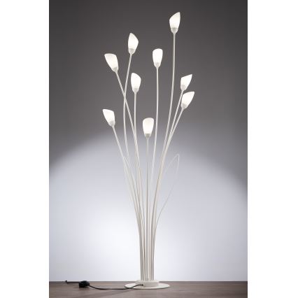 Jupiter 2063 - Grīdas lampa GLORIOSA 9xG9/14W/230V krēmkrāsaina