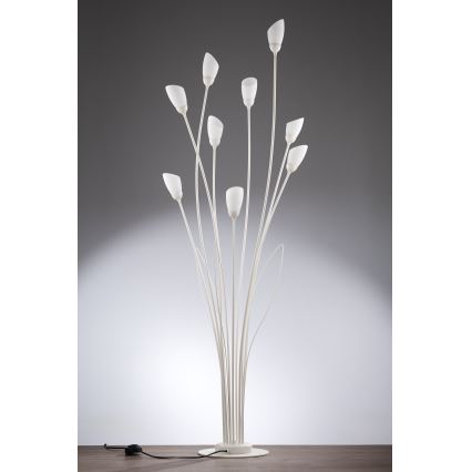 Jupiter 2063 - Grīdas lampa GLORIOSA 9xG9/14W/230V krēmkrāsaina