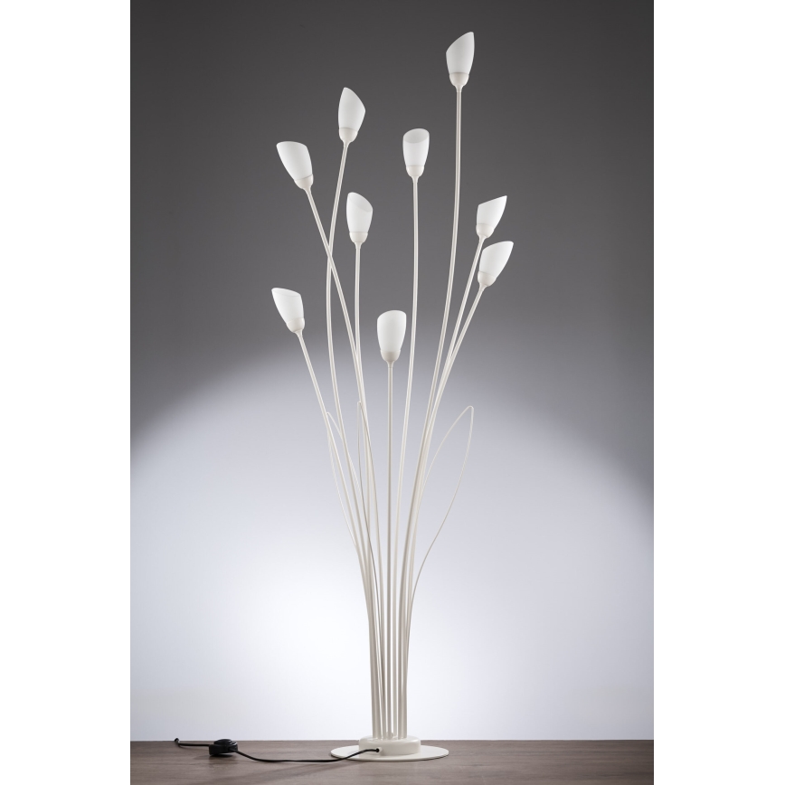 Jupiter 2063 - Grīdas lampa GLORIOSA 9xG9/14W/230V krēmkrāsaina