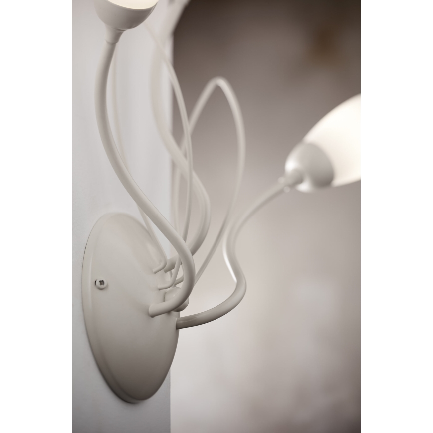 Jupiter 2064 - Sienas gaismeklis GLORIOSA 3xG9/14W/230V krēmkrāsains