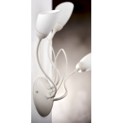 Jupiter 2064 - Sienas gaismeklis GLORIOSA 3xG9/14W/230V krēmkrāsains