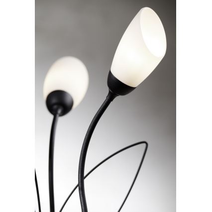 Jupiter 2065 - Galda lampa GLORIOSA 3xG9/14W/230V melna