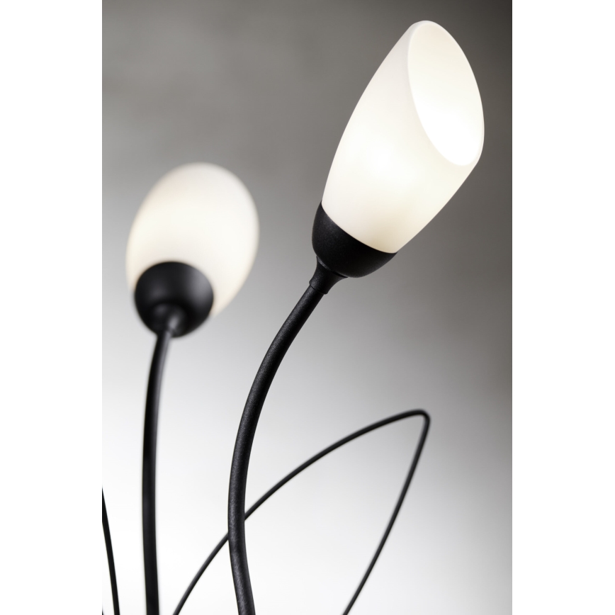 Jupiter 2065 - Galda lampa GLORIOSA 3xG9/14W/230V melna