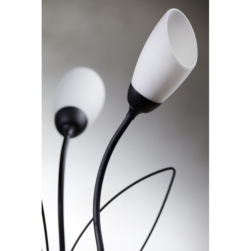 Jupiter 2065 - Galda lampa GLORIOSA 3xG9/14W/230V melna