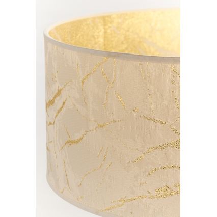 Jupiter 2112 - Galda lampa KASZMIR 1xE27/15W/230V balta/zelta/marmora dekors