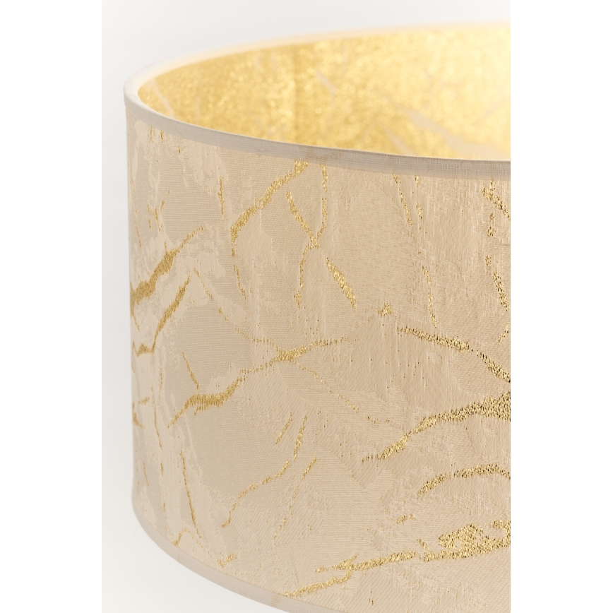 Jupiter 2112 - Galda lampa KASZMIR 1xE27/15W/230V balta/zelta/marmora dekors