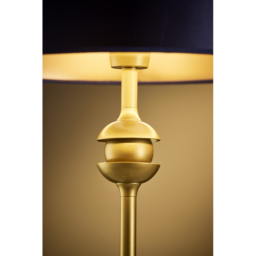 Jupiter 2116 - Galda lampa KASZMIR 1xE27/15W/230V zila/zelta