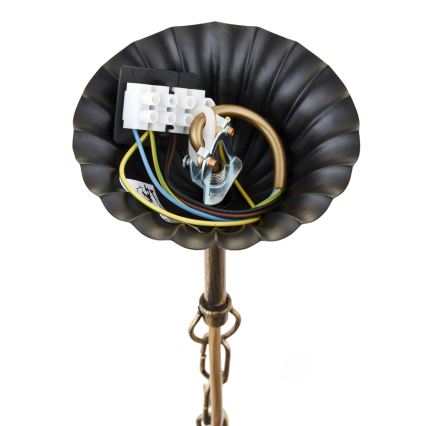 Jupiter 225 - KO 8 - KORONA lustra uz ķēdes 8xE14/40W/230V